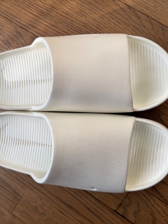 NIKE Calm Slides Shoes Sandals White Men’s 11 - Picture 7 of 8